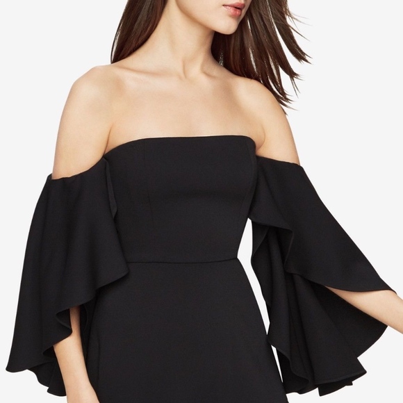 NWT BCBG Simone flutter sleeve dress Size 4 Small - Picture 6 of 6